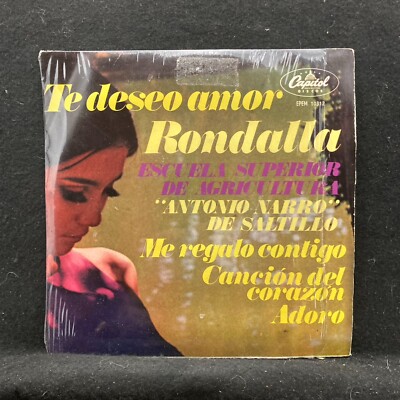Te Desco Amour Rondalla (Capitol EPEM 10312) Mexico 7'' VG+/VG+