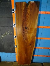 A2067   1/2" thick cherry live edge slab rustic shelf table top kiln dried