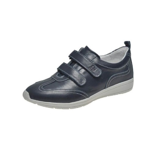 SANAGENS scarpe uomo pelle WASH 502 plantare estraibile lavabile 2 strappi  BLU N | eBay