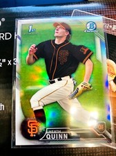 2016 Bowman Chrome HEATH QUINN Rookie RC REFRACTOR #BDC-44 San Francisco Giants