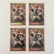 1992 Topps 4 All-Star #395 Tom Glavine Atlanta Braves Base Gold