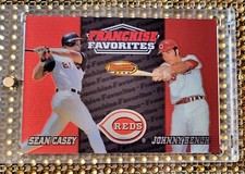 2000 Bowmans Best Johnny Bench/ Casey FRANCHISE FAVORITES FR1c  Reds MINT‼️ 