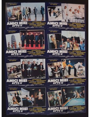 fotobuste AMICI MIEI ATTO II ugo tognazzi gastone moschin celi loy blier F126