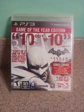 Batman Arkham City Game of the Year PlayStation 3 PS3 Sealed