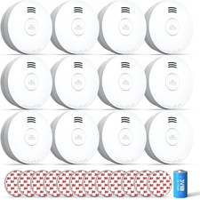 2025 NEW Arrival SITERWELL 10 Year Worry-Free Battery Smoke Detector 12 Pack