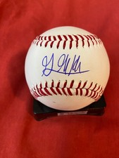 GARY GILL HILL AUTOGRAPHED SIGNED BASEBALL TAMPA BAY RAYS COA