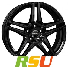 Borbet XR black glossy 8x17" ET30 LK5 120 ML 72.5 Alufelgen 17 Zoll