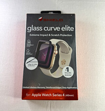 ZAGG InvisibleShield Glass Curve Elite Apple Watch Series 4 40mm Clear Glass