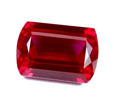 Natural Red Ruby 30 Ct Stunning Fancy Cut Certified Rare Loose Gemstone