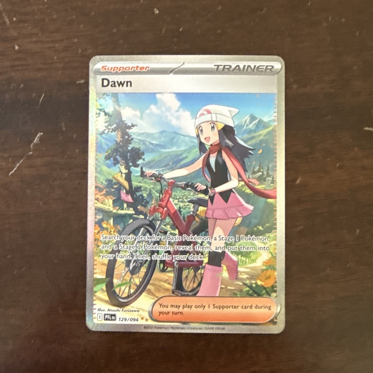 Pokémon Dawn 129/094 Me02: Phantasmal Flames Full Art Holo | eBay