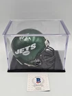 ​Keyshawn Johnson Signed NY Jets Mini Helmet Autographed Beckett COA White Ink