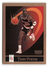 1990-91 SkyBox #238 Terry Porter Portland Trail Blazers