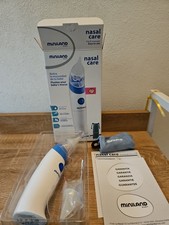 Miniland Aspiratore Nasale Elettrico Nasal Care con Beccuccio in Silicone