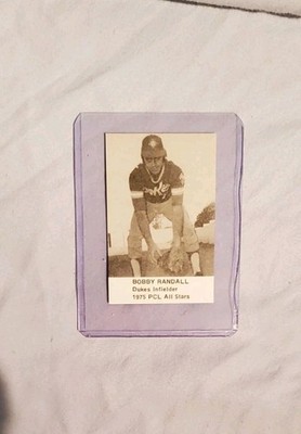 1975 PCL All Star Rookie BOBBY RANDALL