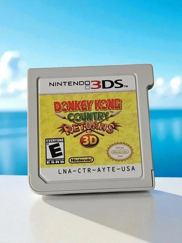 🔥Donkey Kong Country Returns 3D: Nintendo Selects (3DS, 2016) *GAME ONLY*
