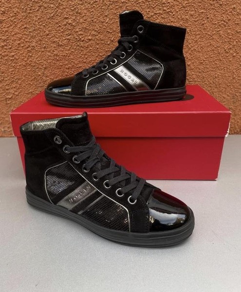 Women Hogan Boots Black 38