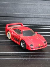 TYCO 440x2  FERRARI F40  red  NEAR MINT  VERY HTF  