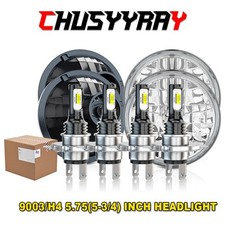 4X 5 3/4'' 5.75inch LED Headlights HI/LO H5006/H5001 FOR GTO Grand Prix Firebird