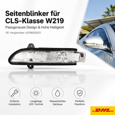 Außenspiegel Spiegelblinker Links Seitenblinker Für Mercedes Benz CLS W219