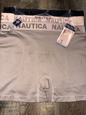 Nautica  Womens Shaping Shorts Underwear Panties Mild Control 3-Pair B  L