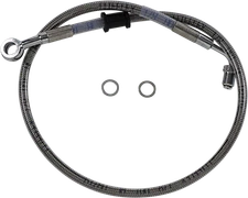 Drag Specialties Standard Length Front Stainless Steel Brake Line Kit 1741-5788