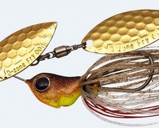 Evergreen D Zone Fly Buzzbait 1/4oz Double Willow Blackkin Tournament Ready