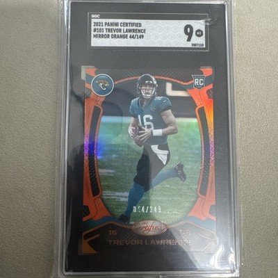 2021 Panini Certified - Rookies Trevor Lawrence #101 Mirror Orange  /149 (RC)