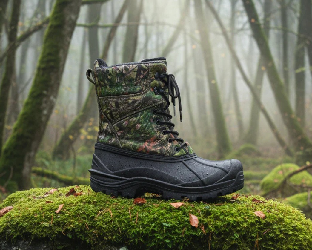 REDCOAT Men's 3M Thinsulate Insulation Waterproof Winter Snow Boots/Shoes - Camo