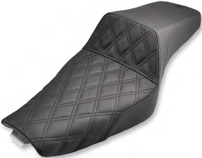 Saddlemen 807-11-172 Step-Up Front Gitter Naht Sitz - Schwarz