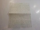 Civil War Letter 1863 Died Friends Heaven Life Like Dream 13th Kentucky Signed