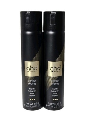 2 x 75 ml ghd perfect ending Final fix Haarspray 150 ml