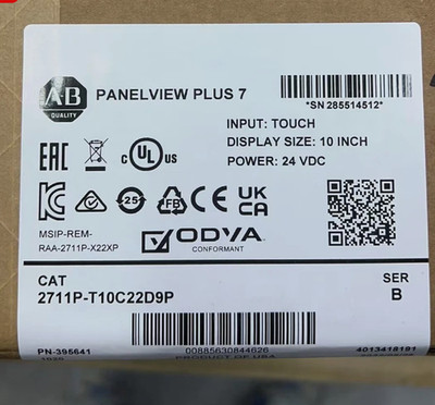 Original New Allen-Bradley 2711P-T10C22D9P HMI PanelView Plus 7 Graphic Terminal