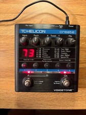 TC Helicon VoiceTone Create vocal pedal w/ power supply