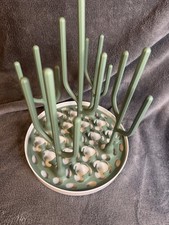 Boon Desert Baby Bottle Countertop Drying Rack, Green