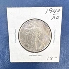 1940 Liberty Walking Half Dollar AU Silver Business Strike 50C