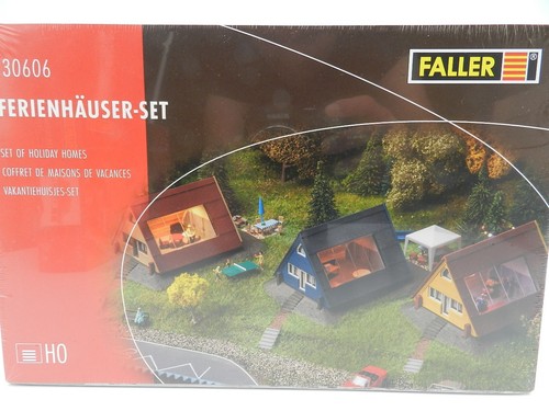 KIT FALLER 130006 NURDA CASAS DE VACACIONES SET ESCALA HO 1:87 | Condition: Neu