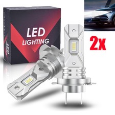 2x EG-TOP H7 LED Headlight Bulbs Kit 6500K 120W Super White Led Canbus Bulbs UK