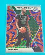 2019-20 Panini Mosaic Reactive Blue RC #276 Tacko Fall Boston Celtics Card N1