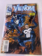Venom Funeral Pyre #1 Foil Dynamic Forces Signed Tom Lyle  W/COA Marvel 1993