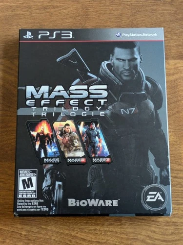 Mass Effect Trilogy (Sony PlayStation 3, 2012)