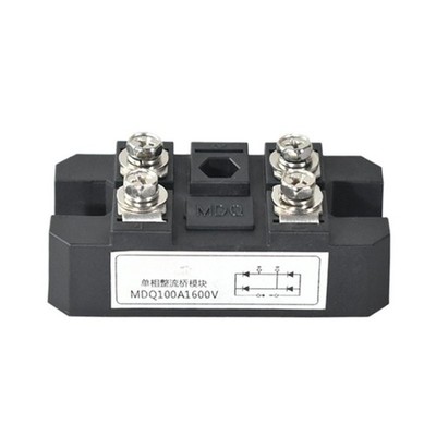 1Pc MDQ100A/200A/300A/400A/500A/1000A 1600V Single Phase Diode Bridge Rectifier