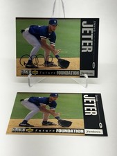DEREK JETER  1994 UD CC FUTURE FOUNDATION ROOKIE #644  SILVER SIGNATURE + BASE30