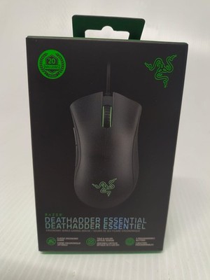 NEW Razer DeathAdder Essential Ergonomic Wired Gaming Mouse 6400 DPI Black 