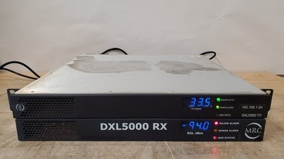 MRC DXL5000 TX & RX Microwave Long-Haul Digital ASI Radio Transmitter & Receiver