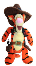 Disney Bean Bag Plush Cowboy Tigger Winnie the Pooh 10" Good Condition w/Tag G5