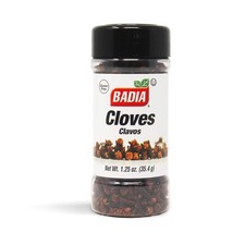 Badia Whole Cloves, 1.25 oz, Premium Spice for Baking, Cooking, Oz