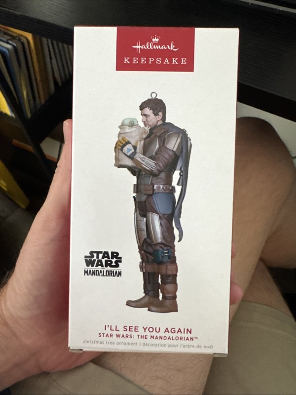 Hallmark Keepsake Ornament 2022 Star Wars Mandalorian I'll See You Again