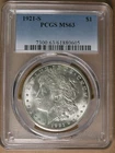 $1 1921-S Morgan Silver Dollar PCGS MS63 San Francisco Mint * AvenueCoin