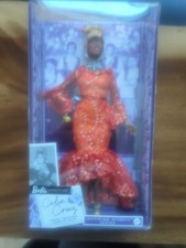 Celia Cruz Barbie Signature Inspiring Women Series Mattel Doll NIB Box Wear