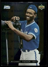 1994 Upper Deck #9 Michael Tucker Rookie RC Royals baseball card. rookie card picture